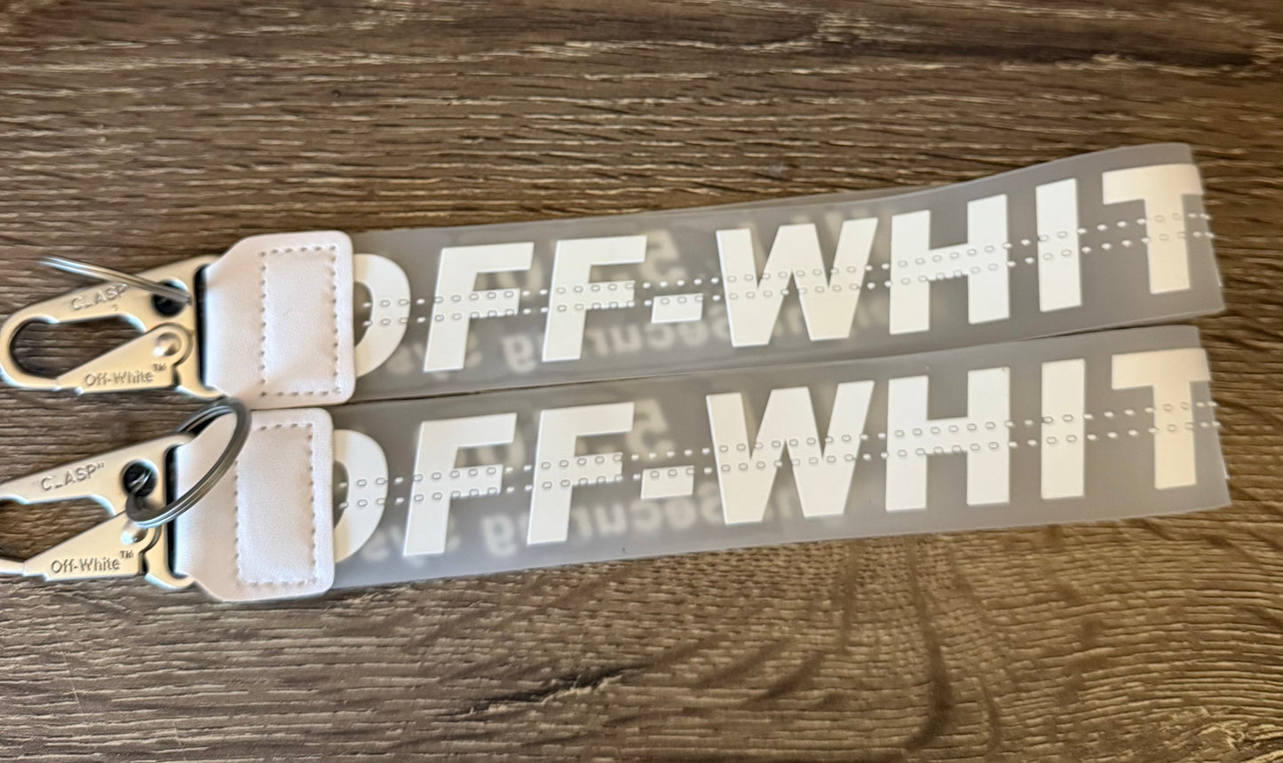 Off White Heavy Duty Lanyard