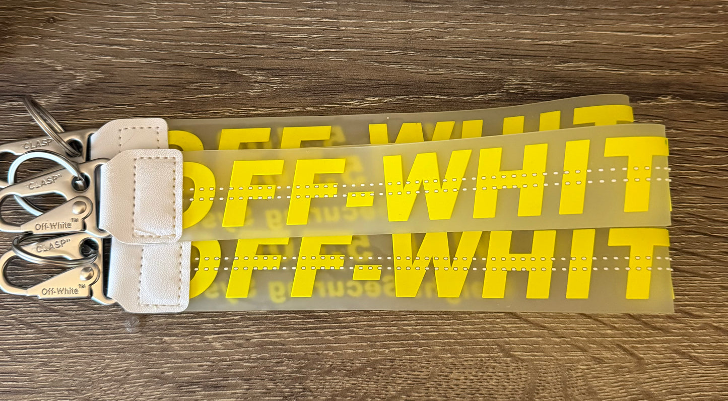 Off White Heavy Duty Lanyard