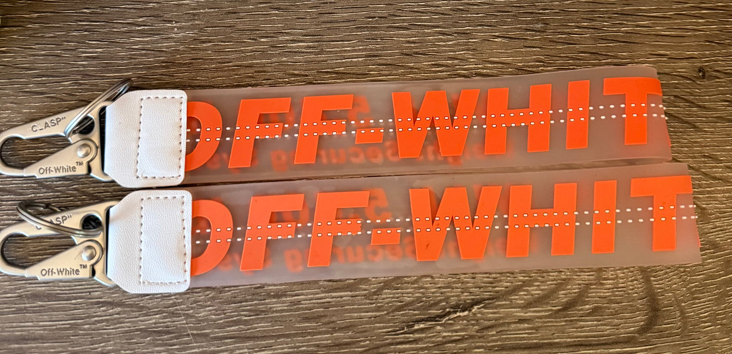 Off White Heavy Duty Lanyard